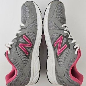 New Balance 481 Womens Size 9 B Gray Pink Lace Up Running Shoes WE481GP1